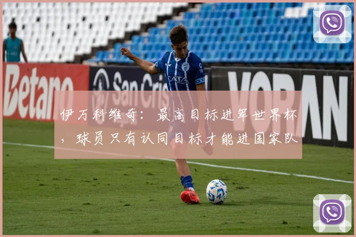 伊万科维奇：最高目标进军世界杯，球员只有认同目标才能进国家队